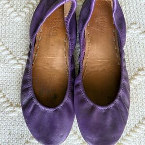 Tieks Women's Purple Ballet Flats